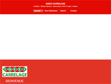 Tablet Screenshot of ideescarrelage.com